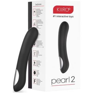 Kiiroo Pearl 2 Teledildonic Vibrator - zwart