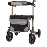 WHEELZAHEAD - TRACK - Rollator - Antraciet - Hoogwaardige Materialen