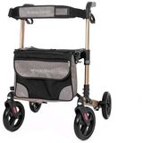 WHEELZAHEAD - TRACK - Rollator - Antraciet - Hoogwaardige Materialen