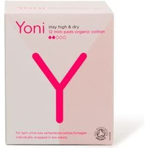 Yoni Incontinentie Mini Maandverband Individueel Verpakt