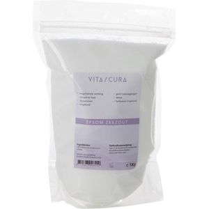 VitaCura - Epsom Zout - 125 Gram - Magnesium Sulfaat