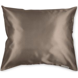 Beauty Pillow® Satijnen Kussensloop Taupe