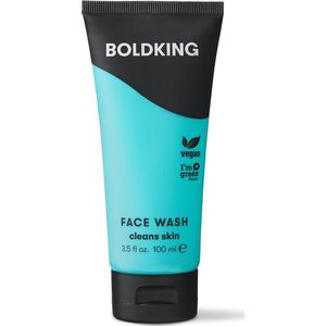 Boldking Face Wash - Gezichtsreiniging voor Mannen - Alle Huidtypen - 100 ml