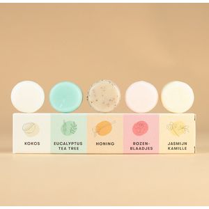 Shampoo bars proefpakket body zeep  60GR