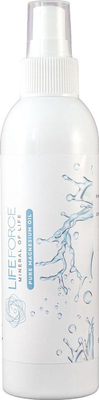 Lifeforce Magnesium olie - Magnesiumspray (200 ml) - Puur Zechstein - Magnesiumchloride 100% natuurlijk en zuiver