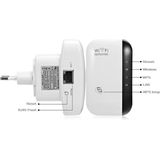 Wifi Repeater - Wifi Versterker - Draadloos - 300 Mbps - Eenvoudig te Installeren