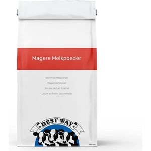 BEST WAY Magere Melkpoeder - Puur ingrediënt 25.0 KG- Puur ingrediënt
