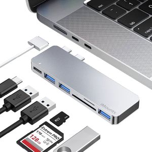 iMounts - Macbook Air/Pro USB-C Hub - USB3.0 - Zilver