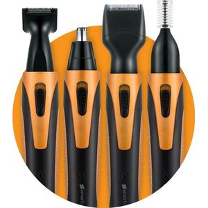 Smarttech - 4 in 1 oplaadbare Multifunctionele Neus, Baard, Wenkbrauw en Oor trimmer