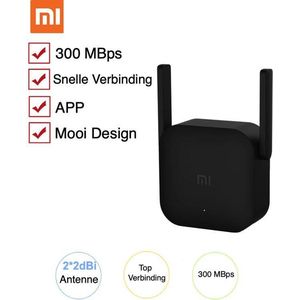 Xiaomi Wifi Versterker - App - 300 MBps - Voor Stopcontact - Wifi Repeater