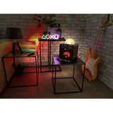 N-GEAR Disco Block 410 - Karaoke Set - Draadloze Bluetooth Party Speaker - 2 Microfoons - Verlichting - Zwart