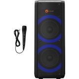 N-Gear Bluetooth Speaker met Karaoke Microfoon en Disco LEDs