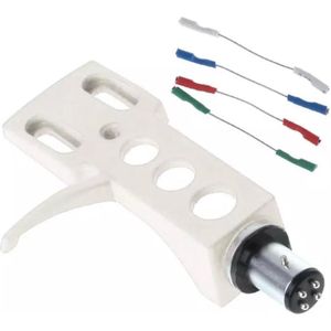 Headshell Universeel- Wit  Tip Top vintage audio