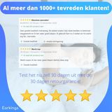 Matraswig Bedbinder - 200x30x7cm - Verhelpt Verschuiven van Matras en Werkt Naad Weg - Wit