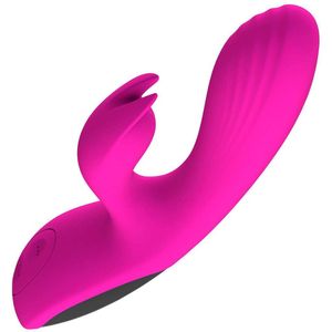 Euphorance vaginale & clitorale vibrator - 10 verschillende trilstandjes - Waterproof - USB Oplaadbaar - Intens Genieten - Siliconen - 12,9 cm inbrenglengte - Inclusief Toybag - Sex Toys voor vrouwen - Vibrators voor vrouwen