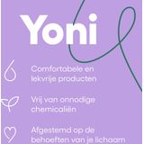 Yoni Menstruatiecup - 100% Medische silicone - Herbruikbare Menstruatie Cup - Period - Menstrueren - Maat 1