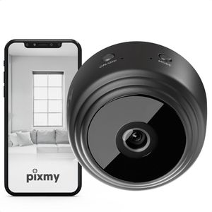 PIXMY - IPRO1-300mAh - Spy Camera - Mini Camera - Verborgen Camera - Wi-Fi 1080 HD - 128GB Geheugen