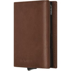 Prowallet Classic - Pasjeshouder Coffee Bruin - Rits - 10 Pasjes, Briefgeld en Muntgeld - Uitschuifbaar - RFID Creditcardhouder - Kaarthouder Portemonnee, Pashouder voor Mannen & Vrouwen - Aluminium, Kunstleer - Incl. Luxe Cadeaubox - Vaderdag cadeau