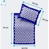 S-VORM - Spijkermat - Acupunctuur Massagemat - Met Kussen - 4 Weken Durend ONLINE Trainingsschema