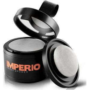 IMPERIO - Uitgroei Poeder - Lichtgrijs - Haarmascara - 3-in-1 Doosje