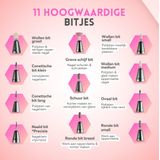 Beeperfect - Elektrische Nagelvijl - Manicure en Pedicure Set - 11 Bitjes en 60 Schuurrolletjes