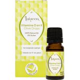 Olive Drops Zuigeling 10 ml | vitamine D en K samen in 1 potje | 100% natuurlijk en suiker/zoetstofvrij