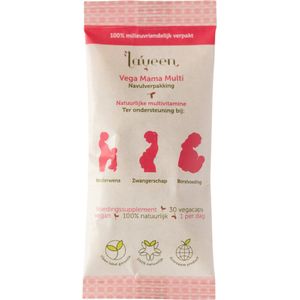 Vega Mama Multi - Navulverpakking/ Refill - Multivitamine met actieve foliumzuur