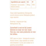 Laveen Vitamine C met BIO Acerola - 60 vcaps | vegan | 100% natuurlijk en bio gecertificeerd