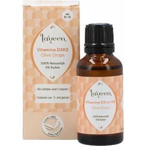 Laveen Olive Drops Vitaminen D3 & K2 30 ml