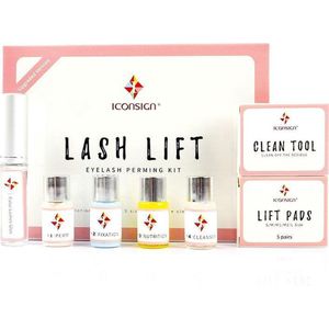 Iconsign Upgraded Wimper Lifting Set - Uitgebreide Versie - Lash Lift Set – Lash Lift Kit inclusief lijm
