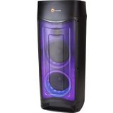 N-GEAR LGP 52 Draagbare Bluetooth Party Speaker - Karaoke Set - 1 Microfoon - Discoverlichting