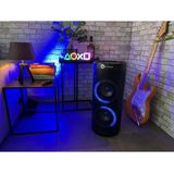 N-GEAR LGP 26R Draadloze Bluetooth Party Speaker - Karaoke Set - 1 Microfoon - Discoverlichting