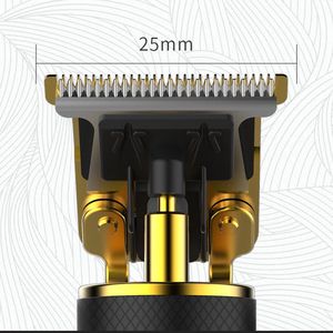 Tondeuse mannen -  Trimmer -  Draadloos - Inclusief Puntkam - Oplaadbaar - 4x opzetstuk