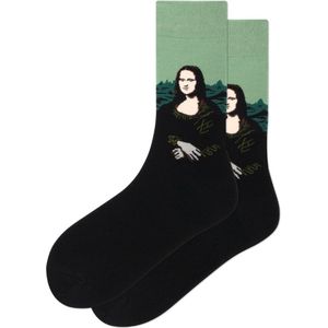 Sokken- Kunstzinnige sokken - da Vinci - Mona Lisa - One size / fits all