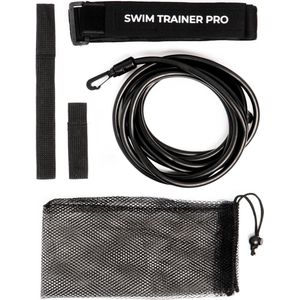 Swim Trainer Pro - Zwemelastiek Zwart - 3 Meter - Volwassen - Zwem Training - Zwemgordel - Trainingsbanden - Zwem Weerstand - Vakantie accessoire voor in het zwembad - Zwemriem