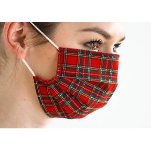 Mondkapje wasbaar - Scottish Pattern - Herbruikbaar mondkapje - Stoffen mondmasker - Mondkapje Katoen - Niet-medisch mondkapje