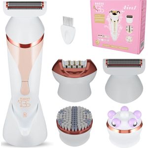 4 in 1 Ladyshave Voor Vrouwen Gezicht - Waterdicht - Scheerapparaat Vrouw - Bikinitrimmer - Oksels - Benen - Trimmer Vrouw - Ladyshaves