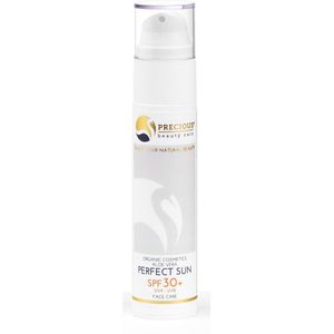 Precious Beauty Care Perfect Sun - Natuurlijke Zonnebrandcrème SPF 30 – 50 ml – Ontwikkeld voor het beschermen van het gezicht en alle huidtypes