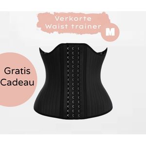 Waist trainer snel afvallen corset body shaper dames buikband na zwangerschap na operatie latex korset waist shaper lingerie kleding afslanken fitness sport Maat M - Milaya Pantera ®