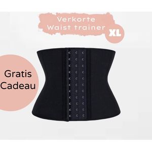 Waist trainer snel afvallen corset body shaper dames buikband na zwangerschap na operatie latex korset waist shaper lingerie kleding afslanken fitness sport Maat XL - Milaya Pantera
