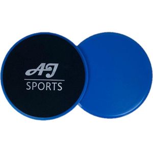 AJ-Sports Pro Sliding Pads- 2 Stuks - Core Sliders - Sliding Discs - Sliders - Ab trainer - Core trainer - Buikspiertrainers - Fitness