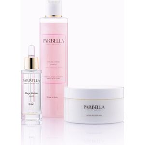 Parbella Volume & Shine pack - volume en glans - glanzend haar - vettig haar - glansloos - beschadigd haar