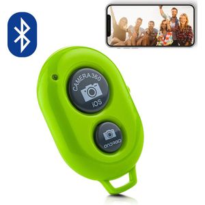 MOJOGEAR Bluetooth remote shutter - Afstandsbediening voor smartphone camera — Compatibel met Android / iOS / Windows Phone – Groen