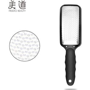 ShaveSkin - Eeltschaaf  -Rvs - Voetvijl - Eeltrasp - Metallic - Zwart - 270 mm