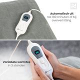 Elektrische Dekens - Zwart - Polyester