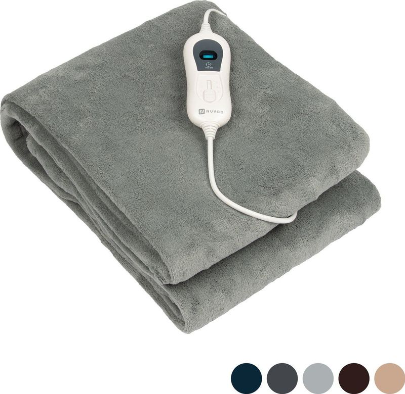 Elektrische Dekens - Zwart - Polyester