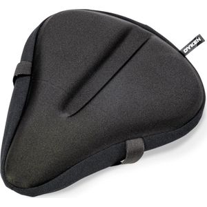 Dyken Gel Zadelhoes - Zadeldek Fiets - Universele Fietszadelhoes - Brede Zadels - Zwart