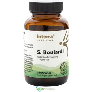 Interra Nutrition - S. Boulardii - Probiotica - 30 Capsules