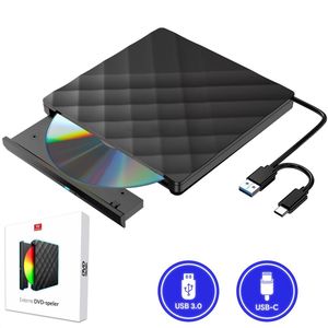 Externe DVD Speler voor laptop - Optical Drive & brander - DVD/CD Drive - Geschikt voor Laptop & Macbook - Mini USB en USB C
