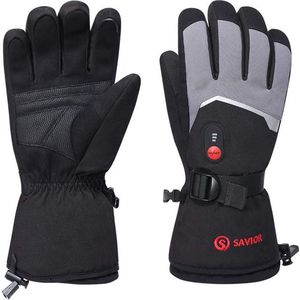 Savior Heat - Verwarmde Handschoenen Elektrisch - Inclusief Oplaadbare Accu met Oplaadkabel - Handschoenen Verwarmd- Heated Gloves - Unisex - Maat M - Zwart